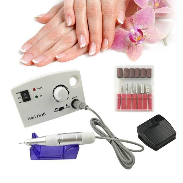 MCTECH Ponceuse à Ongle Manucure Pédicure Professionnel Machine
