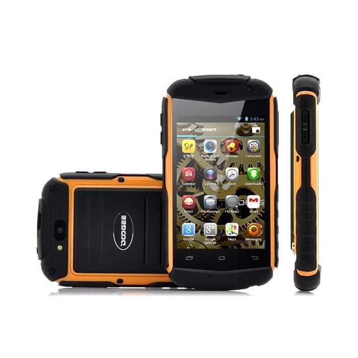 Smartphone DOOGEE DG150 antichoc waterproof 3,5" smartphone, prix