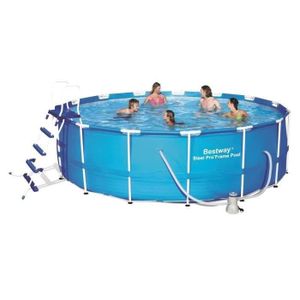 BESTWAY Piscine ronde Steel Pro Frame Pool - 4,57x1,22m