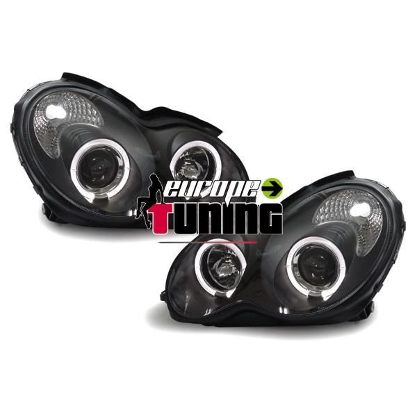 Phares angel eyes mercedes w203 #2