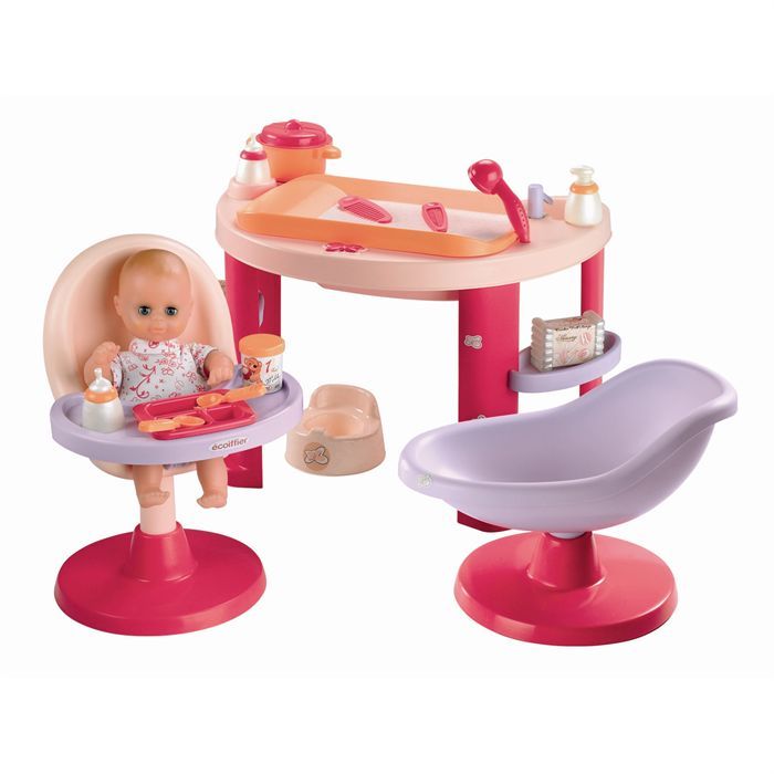 Ecoiffier Vanity nursery garni (03280250004424) Soins bébéBien comparer