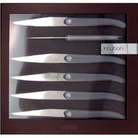 COUTEAU DE CUISINE  Coffret 6 Couteaux Laguiole INTUITION Gris