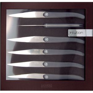 LAGUIOLE Coffret 6 Couteaux ACIDULE - Gris