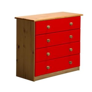 commode chambre rouge