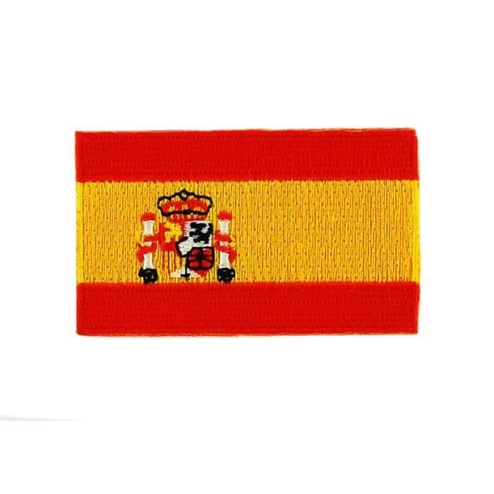 Patch Ecusson Drapeau Chili Chilien Imprime Thermocollant Rond Cocarde - Beaux-Arts Et Loisirs Créatifs