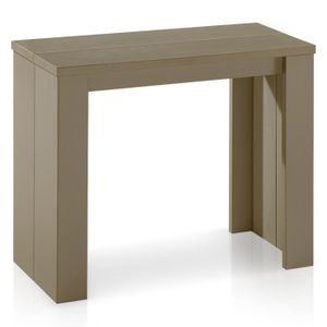 table console taupe