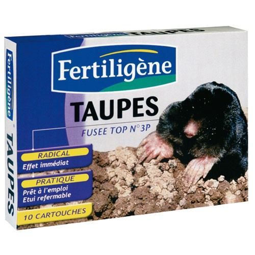 Cartouche antitaupes lot de 10 Achat / Vente traitements plantes Cartouche antitaupes x10