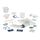 JEU SOCIETE - PLATEAU Kit d'Expèriences Cristaux Pierres précieuses ScX