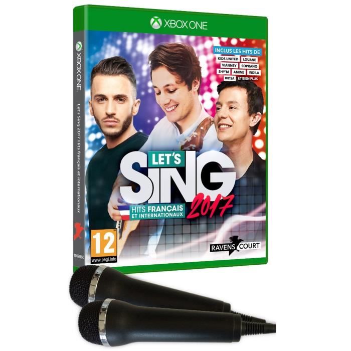 Let's Sing 2017 + 2 micros Jeu Xbox One Avis / Test Cdiscount