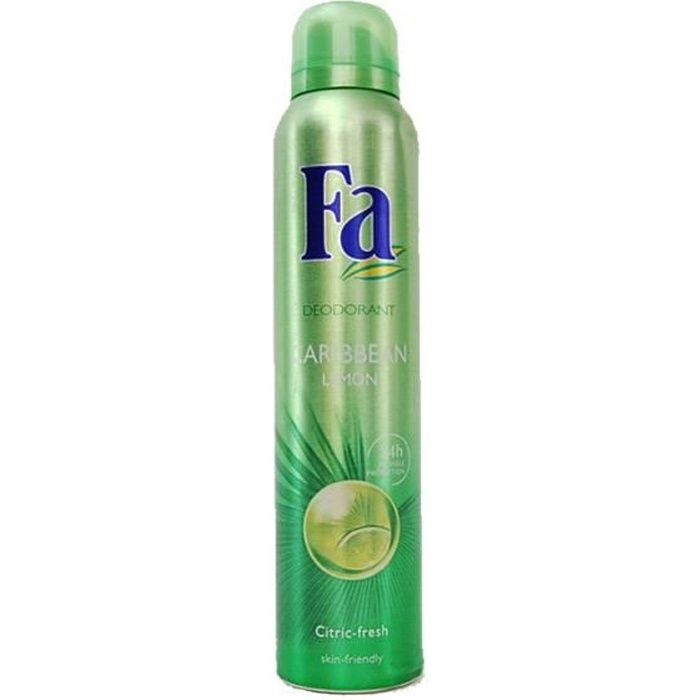 Fa Caribbean Lemon Déodorant Spray 200ML Achat / Vente déodorant Fa