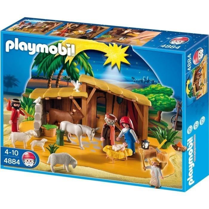 PLAYMOBIL 4884 Grande Crèche Achat / Vente univers miniature Cdiscount