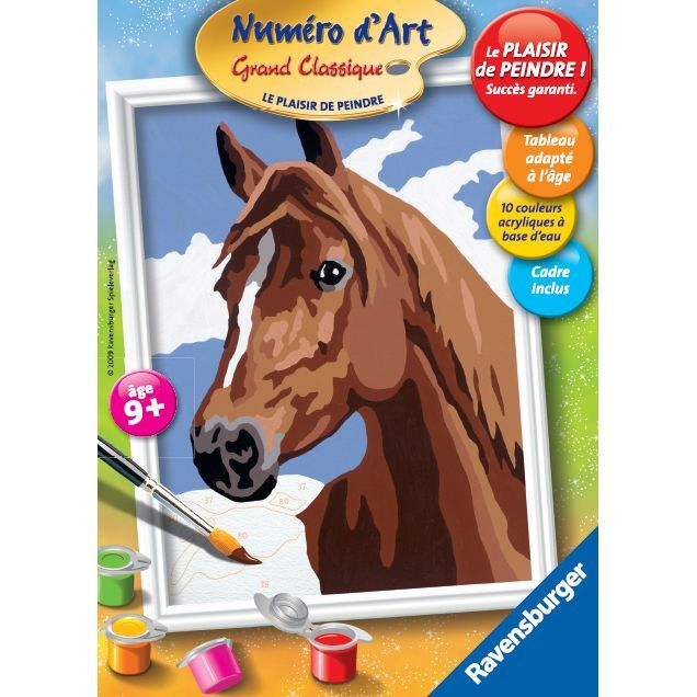 Kit complet de Peinture au numéro - Numéro d'art moyen
