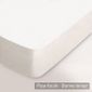  Drap Housse Coton ( 120x190 - Ivoire )
