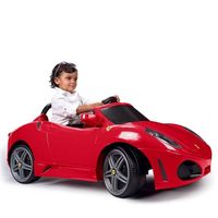 VEHICULE ENFANT Voiture Ferrari F430 6V Feber