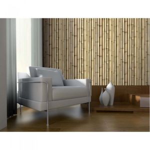 PAPIER PEINT Papier peint Troncs de Bambou ancien… PAPIER PEINT Papier peint Troncs de Bambou ancien…