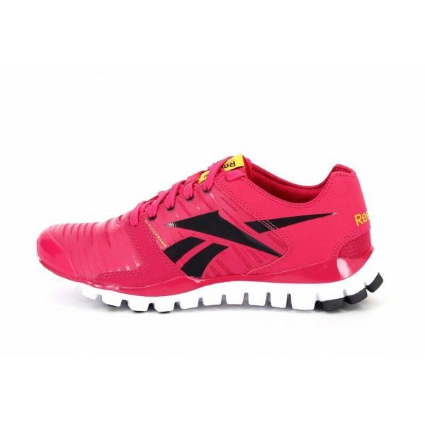Basket Reebok RealFlex Fusion TR femme Rose Achat / Vente Basket