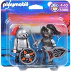  Playmobil Duo Chevaliers De Fer