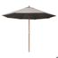 PARASOL - OMBRAGE  Parasol en bois Biarritz gris