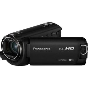 PANASONIC HC-W580 Caméscope numérique Full HD avec double caméra intégrée - WiFi - Noir