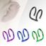 PIERCING FAUX PIERCING OREILLE -  COULEUR NOIR