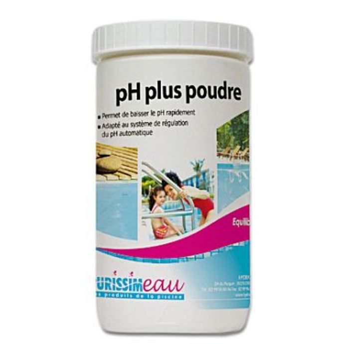 Regulateur PH plus piscine poudre en seau de 5kgs Permet de hausser