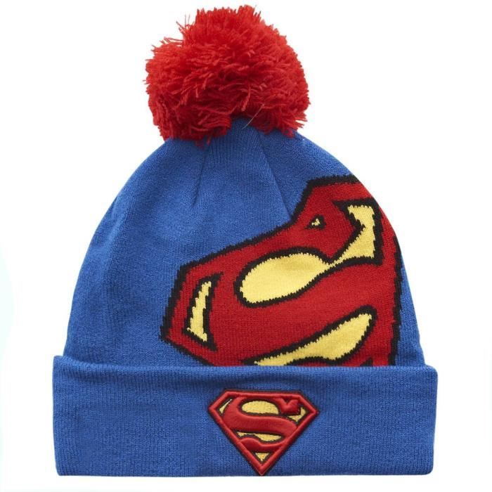 Bonnet Superhero Hiver Enfant GLICERINA - Tricot Chaud Garçon Fille