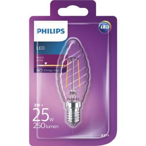Amp Led Flamme Tors 2-25W E14