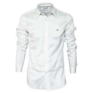 chemise lacoste blanche