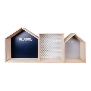 etagere murale forme maison