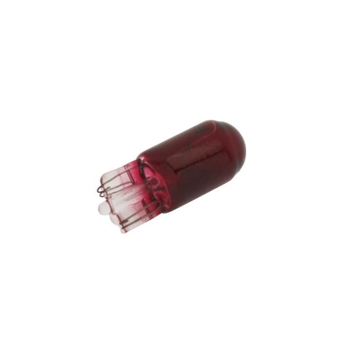 Ampoule Lampe V W Norme W W Culot W X D Wedge Standard Rouge