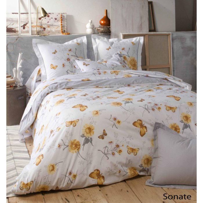 Parure de lit SONATE  200x200  Achat / Vente parure de lit  Cdiscount