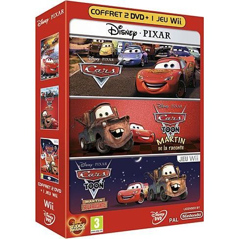 DVD Cars toon ; cars 1 en dvd dessin animé pas cher Bonnie Hunt Keith