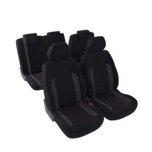 DBS Ben Jeu Complet de Housses Universelles en Polyester Noir