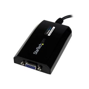 STARTECH Adaptateur vidéo multi-écrans USB 3.0 vers VGA - Carte graphique externe pour PC/Mac - 1920 x 1200 / 1080p