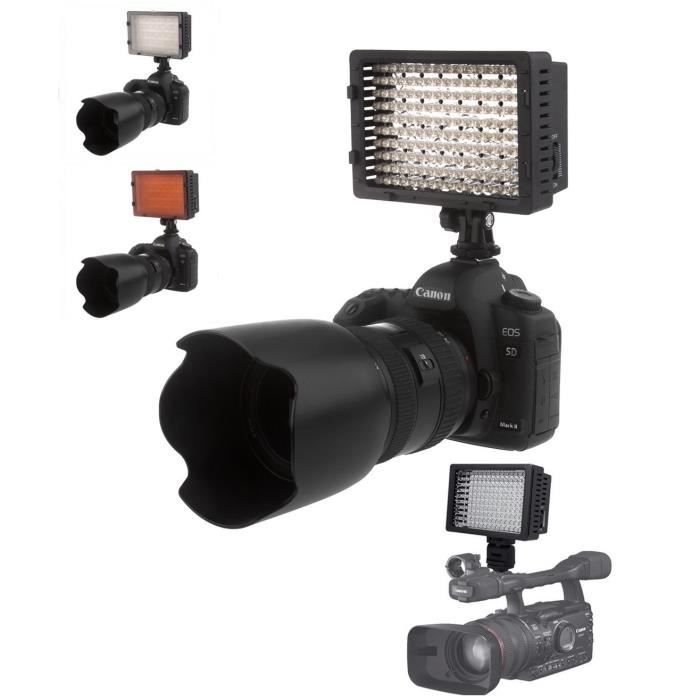 160 LED Flash Caméra Vidéo Lampe LED Pro Eclairage Achat / Vente