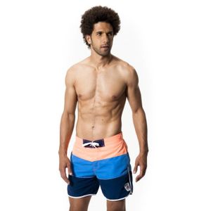 CBK Short de bain homme - P?che fluo / Lavande / Marine