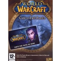 JEUX VIDEO WORLD OF WARCRAFT : Carte Pré-Payée / PC