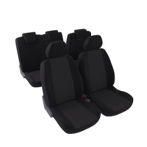 DBS Simon Jeu Complet de Housses Universelles en Polyester Noir