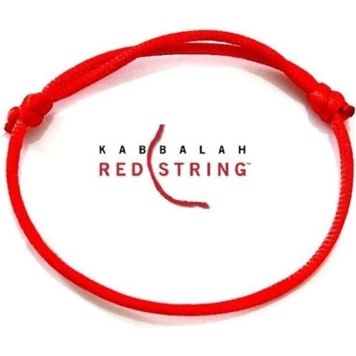 MONTRE authentique bracelet reglable fil rouge de kabbale