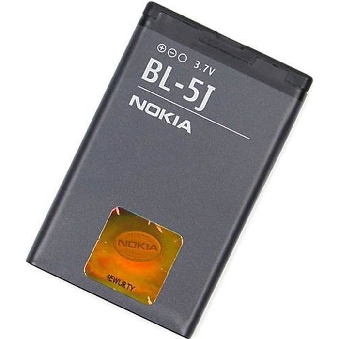 Batterie BL5J 1430mah pour Nokia 520 525 530 N900 Achat batterie téléphone pas cher, avis et