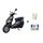 CKA CITY 50cc 4T noir mat + IMMATRICULATION