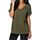 ZANZEA T-Shirt Femmes Mode Decontractes Col V Cour