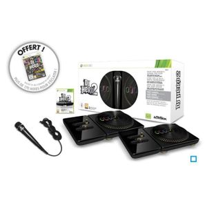 JEUX XBOX PACK DJ HERO 2 COLLECTOR / jeu console XBOX360 JEUX XBOX PACK DJ HERO 2 COLLECTOR / jeu console XBOX360