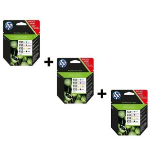 HP 932XL 933XL Cartouches d'encre Multipack Cou...