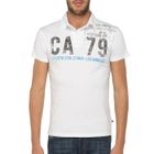 POLO WEST SURF CALIFORNIA Polo Stradle Homme Blanc