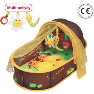 LIT PLIANT LUDI Dodo Nomade Couleur Chocolat LIT PLIANT LUDI Dodo Nomade Couleur Chocolat