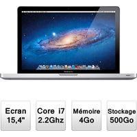 ORDINATEUR PORTABLE Apple MacBook Pro (MD318F/A)