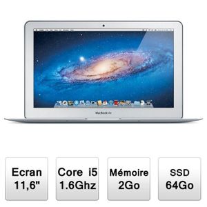 ORDINATEUR PORTABLE Apple MacBook Air (MC968F/A)