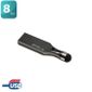 CLÉ USB Ryval clé USB Tactile 8Go noir chromé