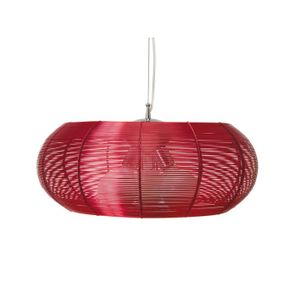LUSTRE ET SUSPENSION  Suspension Oval alu rouge